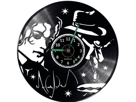 Michael Jackson Vinyl Zegar Ścienny Płyta Winylowa Nowoczesny Dekoracyjny Na Prezent Urodziny