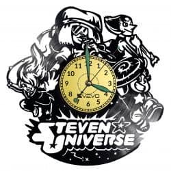 Steven Universe Vinyl Zegar Ścienny Płyta Winylowa Nowoczesny Dekoracyjny Na Prezent Urodziny