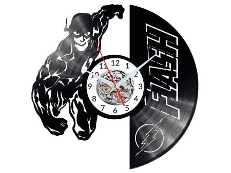 Flash Vinyl Zegar Ścienny Płyta Winylowa Nowoczesny Dekoracyjny Na Prezent Urodziny