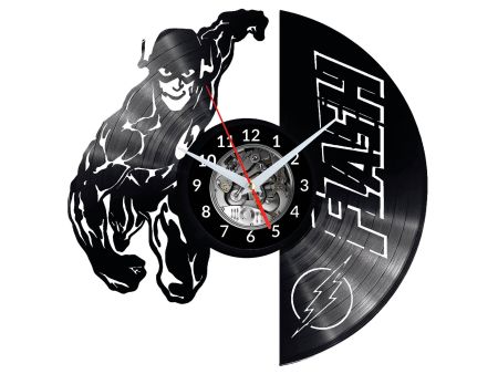 Flash Vinyl Zegar Ścienny Płyta Winylowa Nowoczesny Dekoracyjny Na Prezent Urodziny