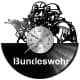 Bundeswehr Vinyl Zegar Ścienny Płyta Winylowa Nowoczesny Dekoracyjny Na Prezent Urodziny