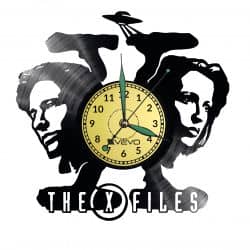 X-Files Vinyl Zegar Ścienny Płyta Winylowa Nowoczesny Dekoracyjny Na Prezent Urodziny