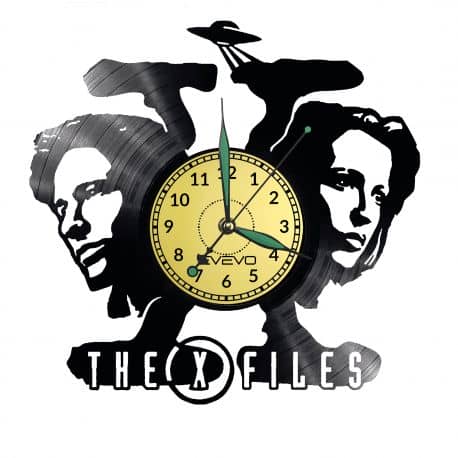 X-Files Vinyl Zegar Ścienny Płyta Winylowa Nowoczesny Dekoracyjny Na Prezent Urodziny
