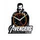 Avengers Infinity War Vinyl Zegar Ścienny Płyta Winylowa Nowoczesny Dekoracyjny Na Prezent Urodziny