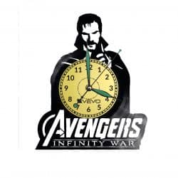 Avengers Infinity War Vinyl Zegar Ścienny Płyta Winylowa Nowoczesny Dekoracyjny Na Prezent Urodziny