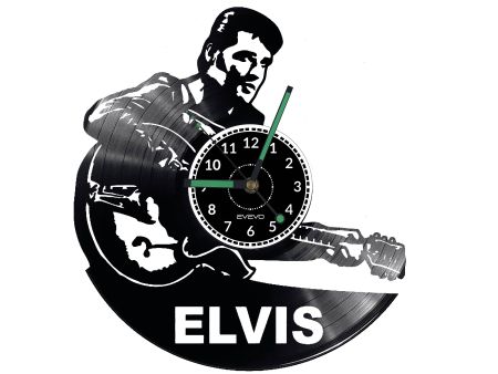 Elvis Presley Vinyl Zegar Ścienny Płyta Winylowa Nowoczesny Dekoracyjny Na Prezent Urodziny