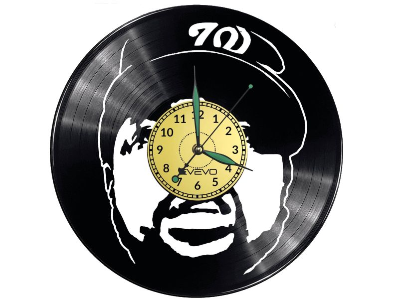 Ice Cube Vinyl Zegar Ścienny Płyta Winylowa Nowoczesny Dekoracyjny Na Prezent Urodziny