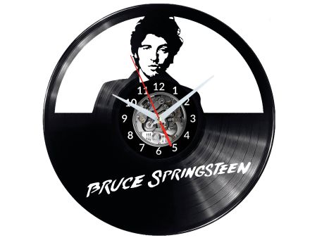 Bruce Springsteen Vinyl Zegar Ścienny Płyta Winylowa Nowoczesny Dekoracyjny Na Prezent Urodziny