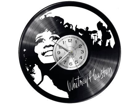 Whitney Houston Vinyl Zegar Ścienny Płyta Winylowa Nowoczesny Dekoracyjny Na Prezent Urodziny