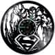 Superman Vinyl Zegar Ścienny Płyta Winylowa Nowoczesny Dekoracyjny Na Prezent Urodziny