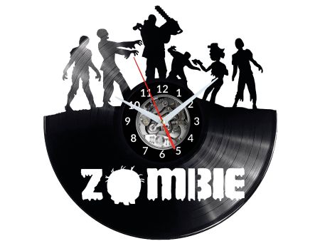 Zombies Vinyl Zegar Ścienny Płyta Winylowa Nowoczesny Dekoracyjny Na Prezent Urodziny