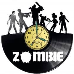 Zombies Vinyl Zegar Ścienny Płyta Winylowa Nowoczesny Dekoracyjny Na Prezent Urodziny