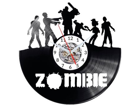 Zombies Vinyl Zegar Ścienny Płyta Winylowa Nowoczesny Dekoracyjny Na Prezent Urodziny