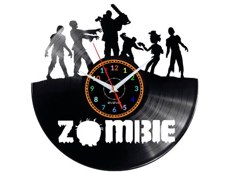 Zombies Vinyl Zegar Ścienny Płyta Winylowa Nowoczesny Dekoracyjny Na Prezent Urodziny