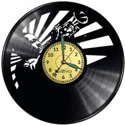 Louis Armstrong Vinyl Zegar Ścienny Płyta Winylowa Nowoczesny Dekoracyjny Na Prezent Urodziny
