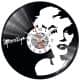 Marilyn Monroe Vinyl Zegar Ścienny Płyta Winylowa Nowoczesny Dekoracyjny Na Prezent Urodziny