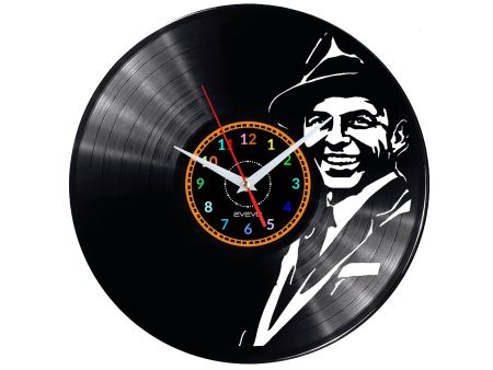 Frank Sinatra Vinyl Zegar Ścienny Płyta Winylowa Nowoczesny Dekoracyjny Na Prezent Urodziny