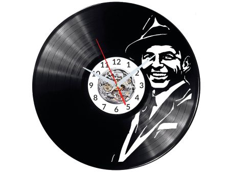 Frank Sinatra Vinyl Zegar Ścienny Płyta Winylowa Nowoczesny Dekoracyjny Na Prezent Urodziny