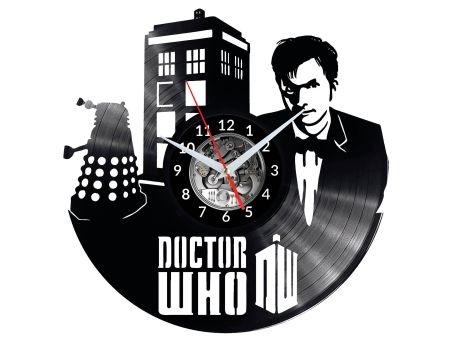 Doctor Who Vinyl Zegar Ścienny Płyta Winylowa Nowoczesny Dekoracyjny Na Prezent Urodziny