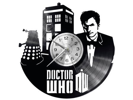 Doctor Who Vinyl Zegar Ścienny Płyta Winylowa Nowoczesny Dekoracyjny Na Prezent Urodziny