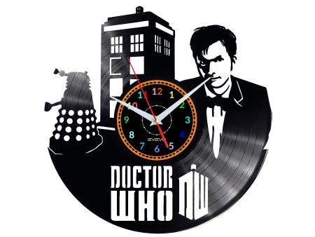 Doctor Who Vinyl Zegar Ścienny Płyta Winylowa Nowoczesny Dekoracyjny Na Prezent Urodziny