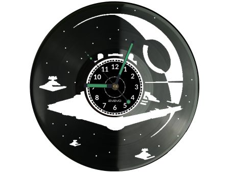 Star Wars Vinyl Zegar Ścienny Płyta Winylowa Nowoczesny Dekoracyjny Na Prezent Urodziny