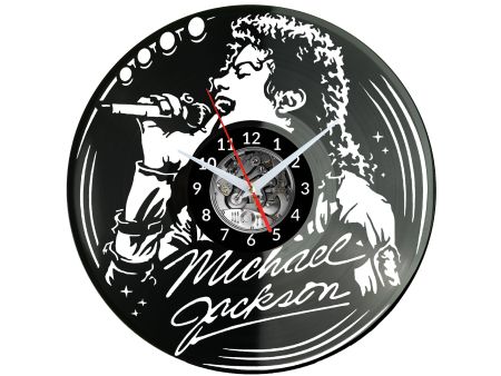 Michael Jackson Vinyl Zegar Ścienny Płyta Winylowa Nowoczesny Dekoracyjny Na Prezent Urodziny