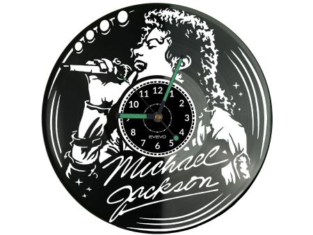 Michael Jackson Vinyl Zegar Ścienny Płyta Winylowa Nowoczesny Dekoracyjny Na Prezent Urodziny