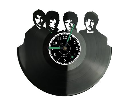 Oasis Vinyl Zegar Ścienny Płyta Winylowa Nowoczesny Dekoracyjny Na Prezent Urodziny