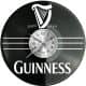 Guinness Emblem Vinyl Zegar Ścienny Płyta Winylowa Nowoczesny Dekoracyjny Na Prezent Urodziny