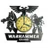 Warhammer 40k Vinyl Zegar Ścienny Płyta Winylowa Nowoczesny Dekoracyjny Na Prezent Urodziny