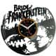 Bride of Frankenstein Vinyl Zegar Ścienny Płyta Winylowa Nowoczesny Dekoracyjny Na Prezent Urodziny