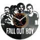 Fall Out Boy Vinyl Zegar Ścienny Płyta Winylowa Nowoczesny Dekoracyjny Na Prezent Urodziny