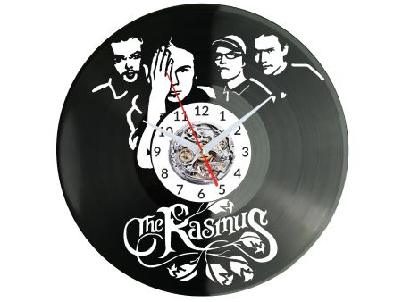 The Rasmus Vinyl Zegar Ścienny Płyta Winylowa Nowoczesny Dekoracyjny Na Prezent Urodziny