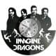 Imagine Dragons Vinyl Zegar Ścienny Płyta Winylowa Nowoczesny Dekoracyjny Na Prezent Urodziny