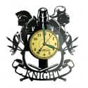 Knight Art Vinyl Zegar Ścienny Płyta Winylowa Nowoczesny Dekoracyjny Na Prezent Urodziny