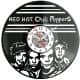 Red Hot Chilli Peppers Vinyl Zegar Ścienny Płyta Winylowa Nowoczesny Dekoracyjny Na Prezent Urodziny