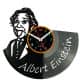 Albert Einstein Vinyl Zegar Ścienny Płyta Winylowa Nowoczesny Dekoracyjny Na Prezent Urodziny