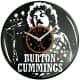 Burton Cummings Vinyl Zegar Ścienny Płyta Winylowa Nowoczesny Dekoracyjny Na Prezent Urodziny