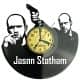 Jason Statham Vinyl Zegar Ścienny Płyta Winylowa Nowoczesny Dekoracyjny Na Prezent Urodziny