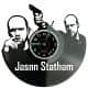 Jason Statham Vinyl Zegar Ścienny Płyta Winylowa Nowoczesny Dekoracyjny Na Prezent Urodziny
