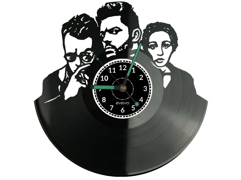 Preacher Vinyl Zegar Ścienny Płyta Winylowa Nowoczesny Dekoracyjny Na Prezent Urodziny