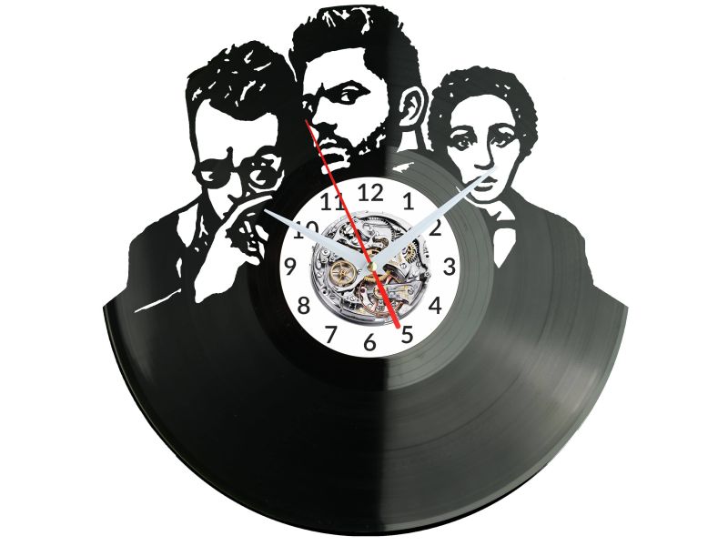 Preacher Vinyl Zegar Ścienny Płyta Winylowa Nowoczesny Dekoracyjny Na Prezent Urodziny