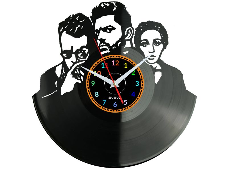 Preacher Vinyl Zegar Ścienny Płyta Winylowa Nowoczesny Dekoracyjny Na Prezent Urodziny