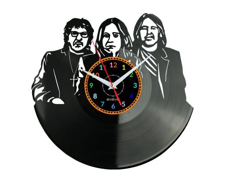 Black Sabbath Rock Vinyl Zegar Ścienny Płyta Winylowa Nowoczesny Dekoracyjny Na Prezent Urodziny