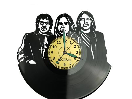 Black Sabbath Rock Vinyl Zegar Ścienny Płyta Winylowa Nowoczesny Dekoracyjny Na Prezent Urodziny