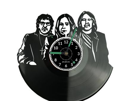 Black Sabbath Rock Vinyl Zegar Ścienny Płyta Winylowa Nowoczesny Dekoracyjny Na Prezent Urodziny