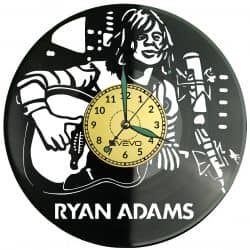 Ryan Adams Vinyl Zegar Ścienny Płyta Winylowa Nowoczesny Dekoracyjny Na Prezent Urodziny