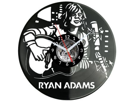 Ryan Adams Vinyl Zegar Ścienny Płyta Winylowa Nowoczesny Dekoracyjny Na Prezent Urodziny