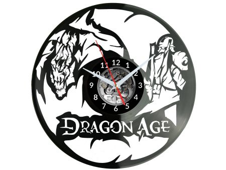 Dragon Age Vinyl Zegar Ścienny Płyta Winylowa Nowoczesny Dekoracyjny Na Prezent Urodziny